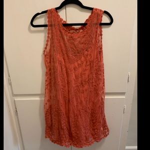 Free People lace slip dress